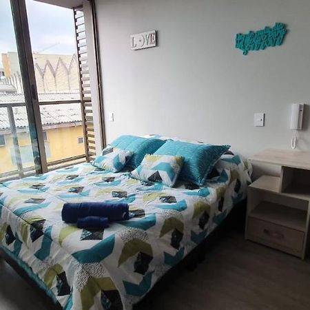 شقة Apartaestudio Chapinero Balcon بوغوتا المظهر الخارجي الصورة
