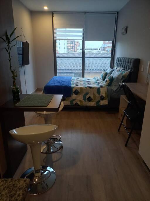 شقة Apartaestudio Chapinero Balcon بوغوتا المظهر الخارجي الصورة