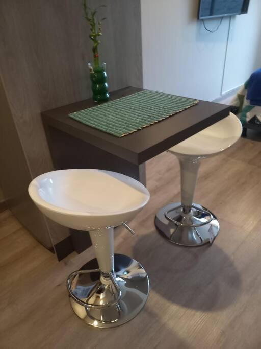 شقة Apartaestudio Chapinero Balcon بوغوتا المظهر الخارجي الصورة
