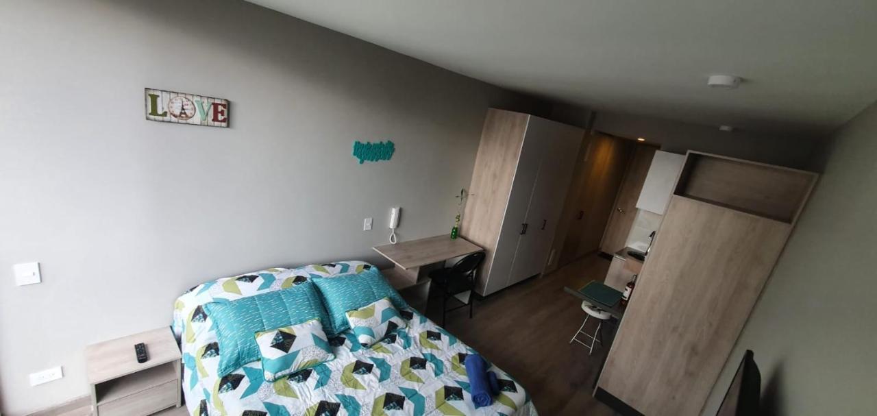 شقة Apartaestudio Chapinero Balcon بوغوتا المظهر الخارجي الصورة